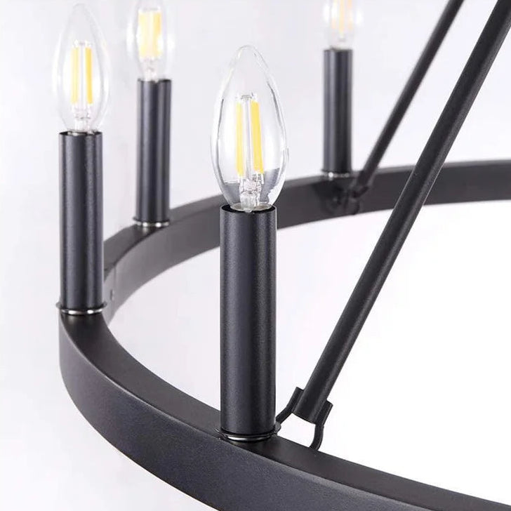 Vensa American Retro Metallic Chandelier | Celestre