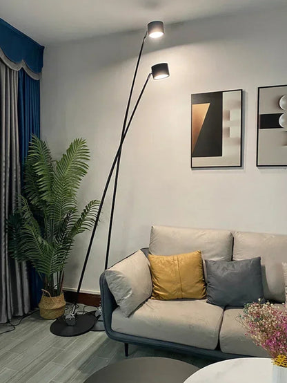 Ulen Fishing Rod Floor Lamp H 200 cm | Celestre