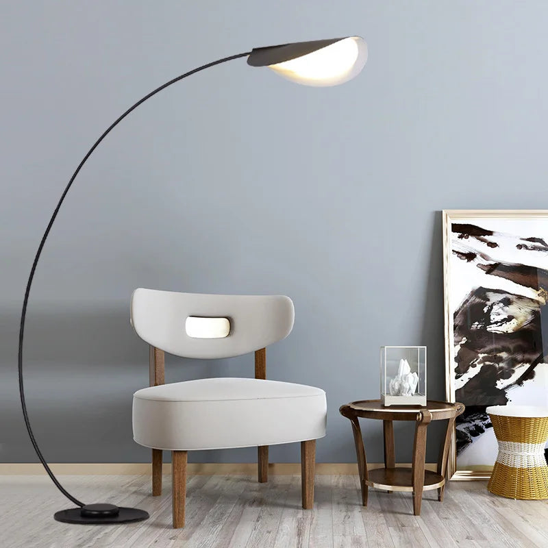 Rane Nordic Lotus Arc Floor Lamp | Celestre