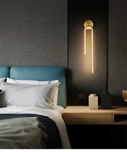 Kesla Modern Aluminium U-Shaped LED Wall Light | Celestre