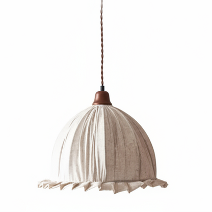 Zorei Ruffled Bell Pendant Light | Celestre