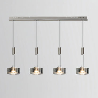 Nilo Round Cylindrical Pendant Light 4 Heads | Celestre