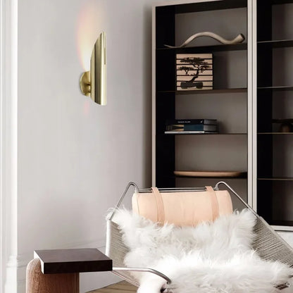 Emri Slit Cut Long Wall Light | Celestre