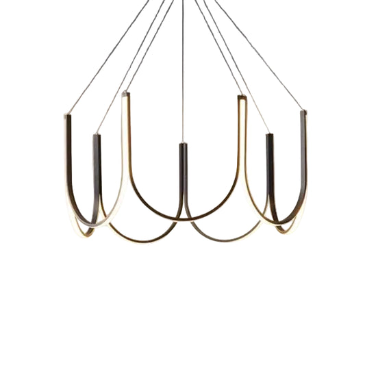 Jexo U Shaped Round Chandelier | Celestre