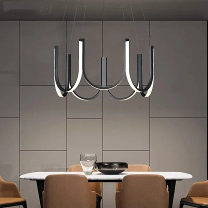 Jexo U Shaped Round Chandelier | Celestre
