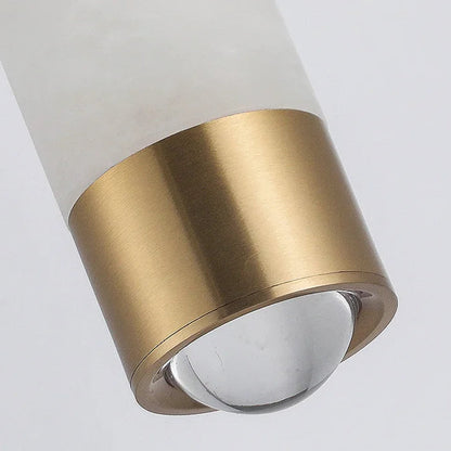 Anis Alabaster Tube Pendant Light | Celestre