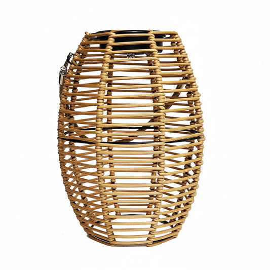 Cesi Solar Drum Outdoor Floor Lamp | Celestre