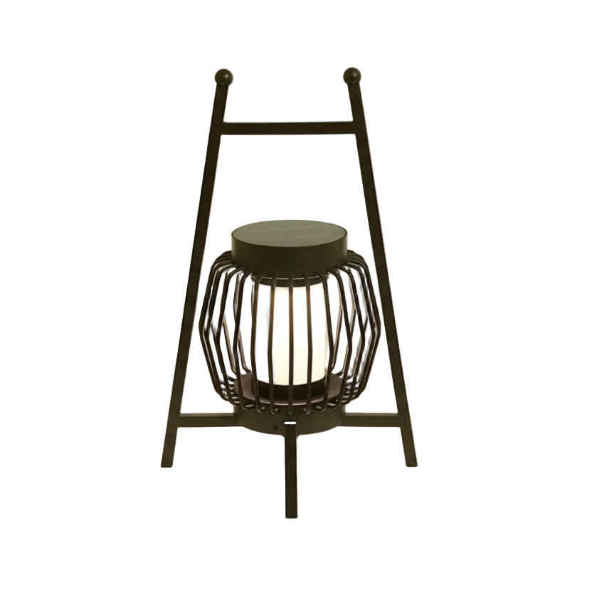 Narra Tripod Solar Outdoor Floor Lantern | Celestre