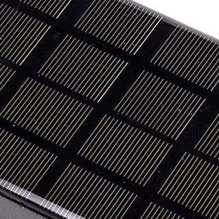 Teze Solar Outdoor Rectangular Wall Light | Celestre