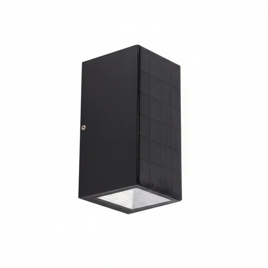 Teze Solar Outdoor Rectangular Wall Light | Celestre