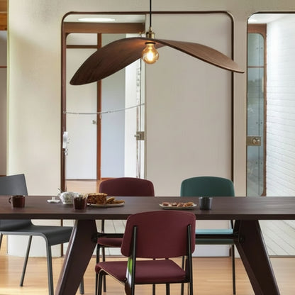 Nila Wood Wing Pendant Light L 60 cm | Celestre