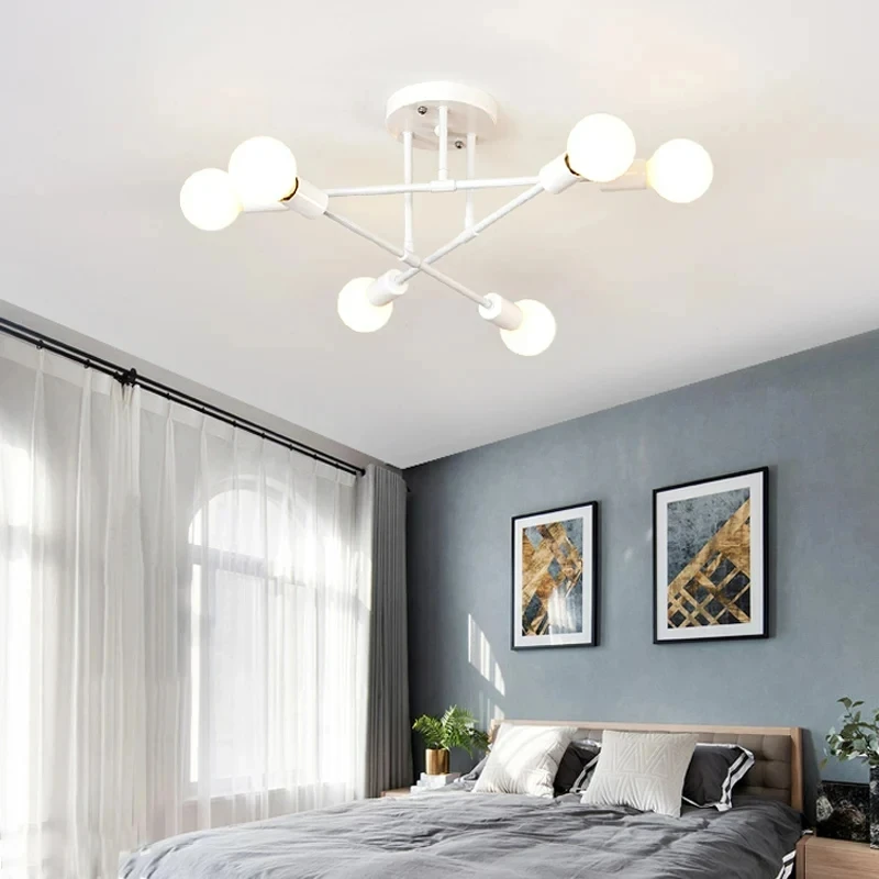 Solin Nordic LED Ceiling Light White | Celestre