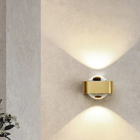 Dezo Square Ball Wall Light | Celestre