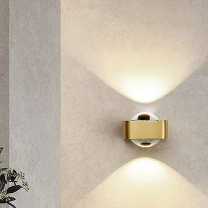 Dezo Square Ball Wall Light | Celestre