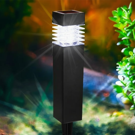 Lile Solar Louvered Bollard Light | Celestre