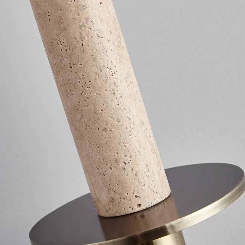 Taren Stone Pendant Light Natural Travertine | Celestre