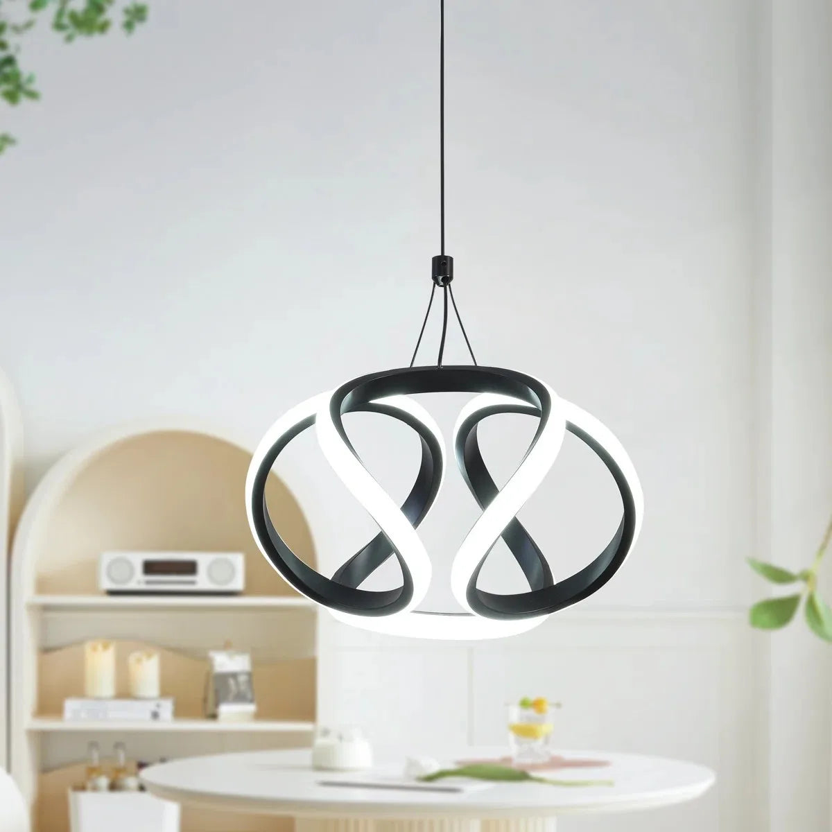 Sire Twisted Ribbon Pendant Light Default | Celestre