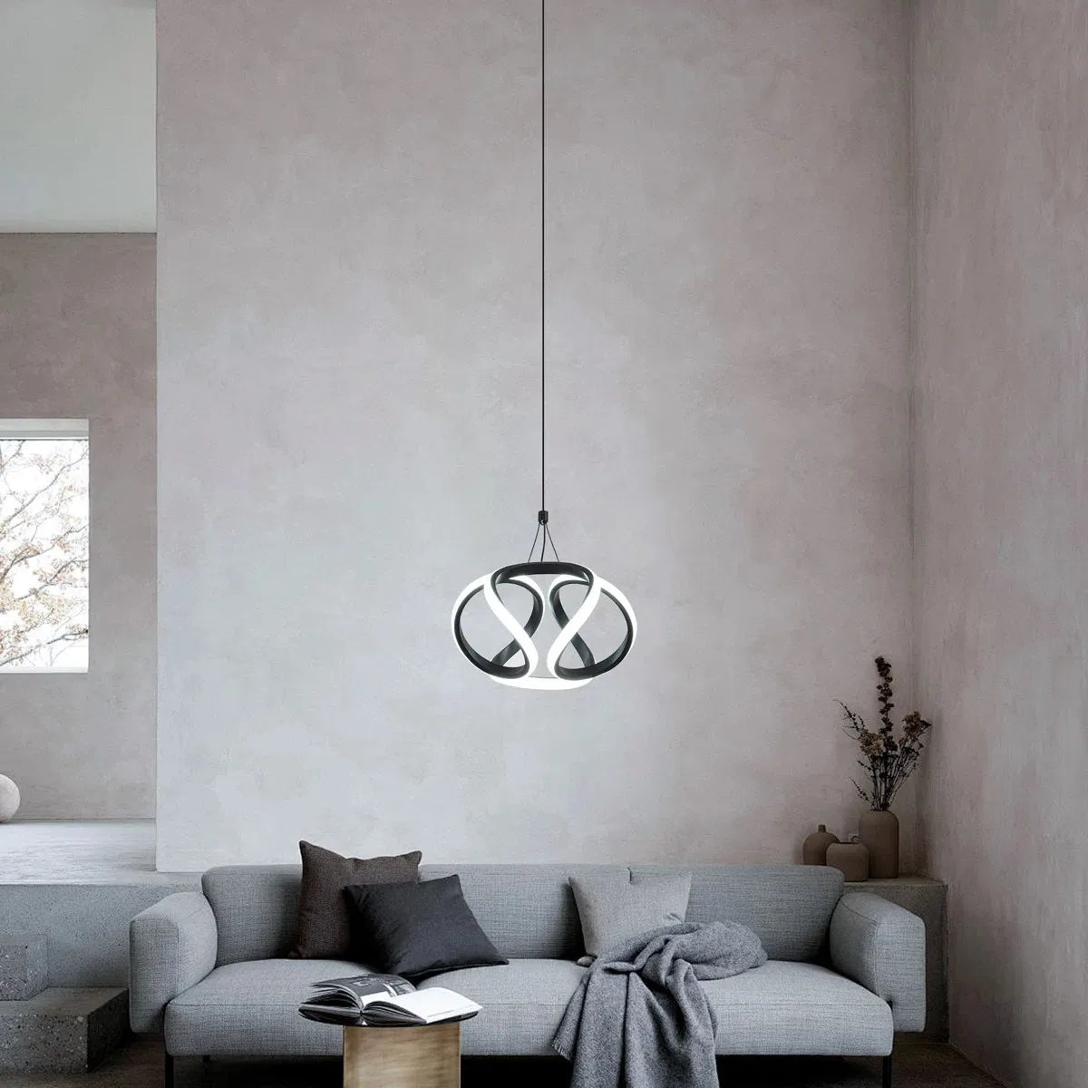 Sire Twisted Ribbon Pendant Light | Celestre