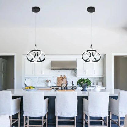 Sire Twisted Ribbon Pendant Light | Celestre