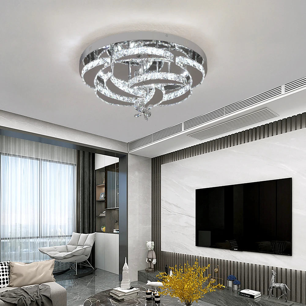 Enli Crystal Led Chandelier | Celestre