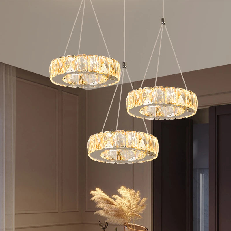 Kiro Ring Crystal Chandelier | Celestre