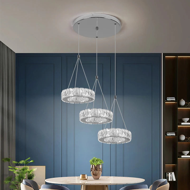 Kiro Ring Crystal Chandelier | Celestre