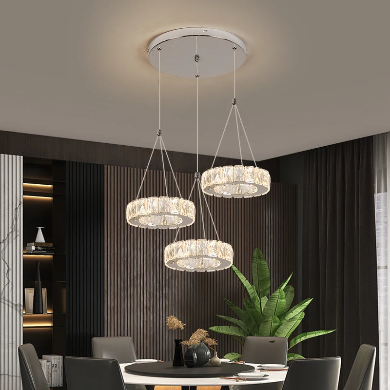 Kiro Ring Crystal Chandelier | Celestre