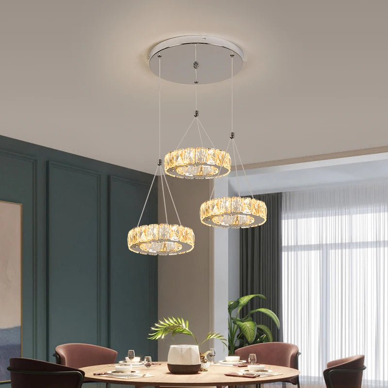 Kiro Ring Crystal Chandelier | Celestre