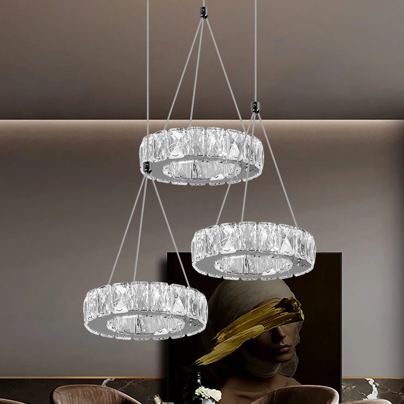 Kiro Ring Crystal Chandelier | Celestre