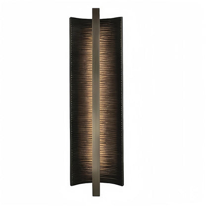 Yeri Vertical Ribbed Bend Wall Light | Celestre