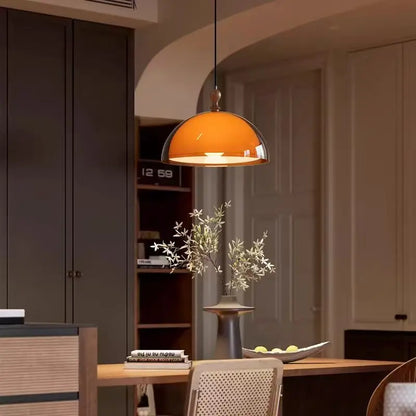 Vilna Swing Arm Dome Pendant Light | Celestre