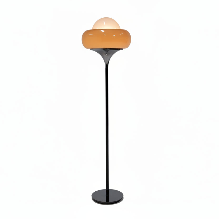 Airo Egg Tart Glass Floor Lamp | Celestre