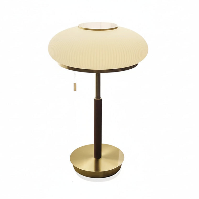 Srix Pleated Saucer Table Lamp | Celestre