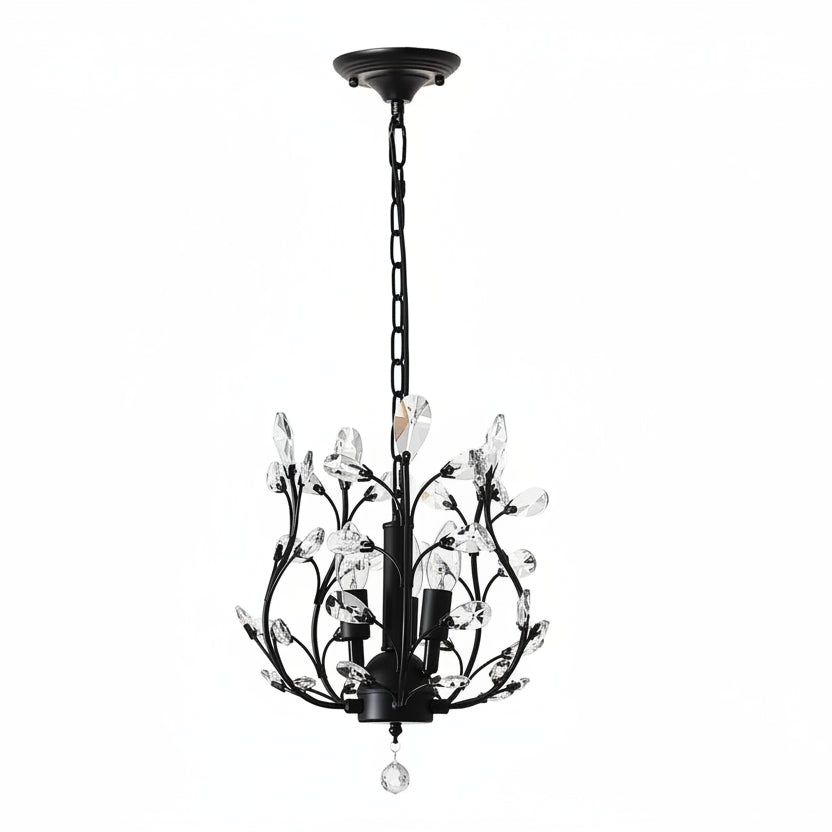 Nore Floral Crystal Branch Chandelier | Celestre