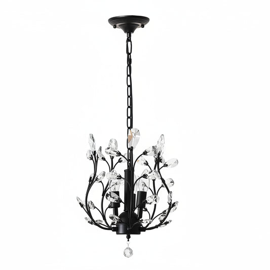 Nore Floral Crystal Branch Chandelier | Celestre