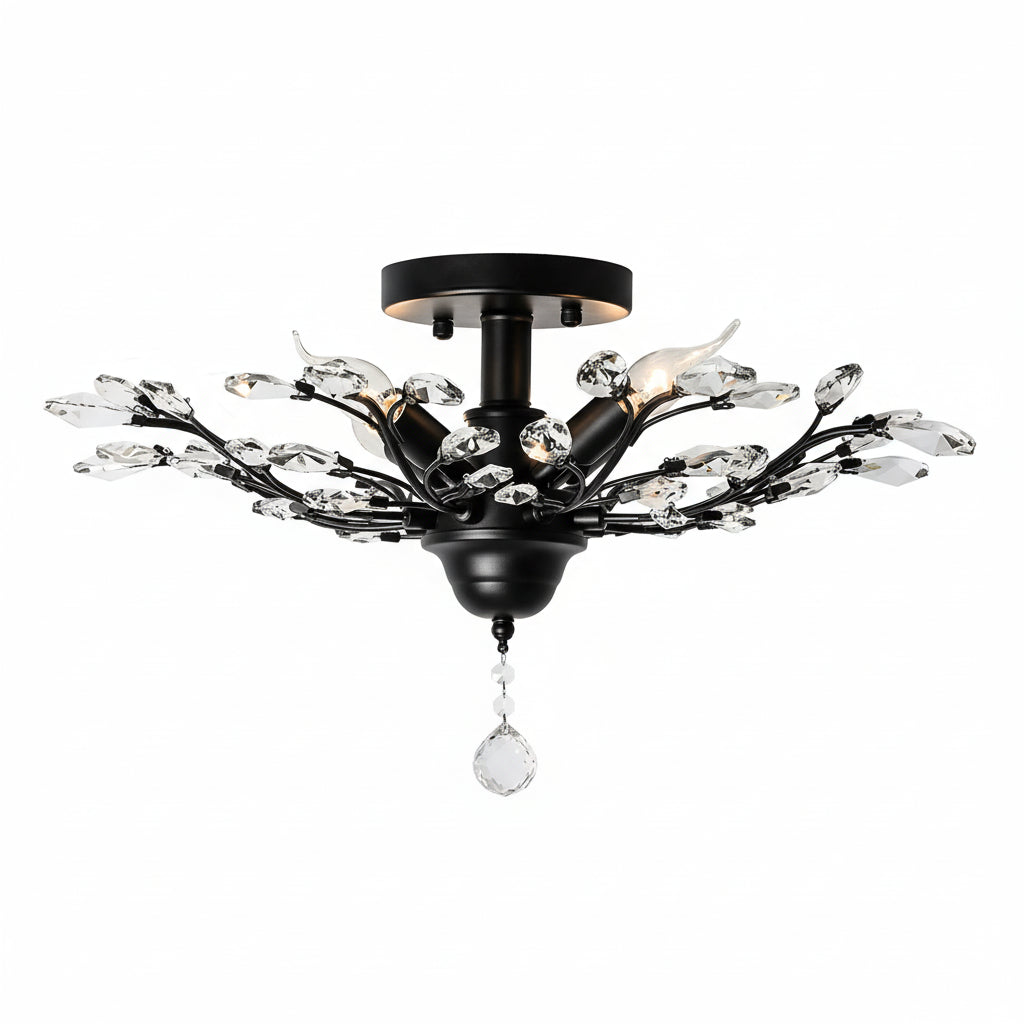 Rati Crystal Branch Ceiling Light | Celestre