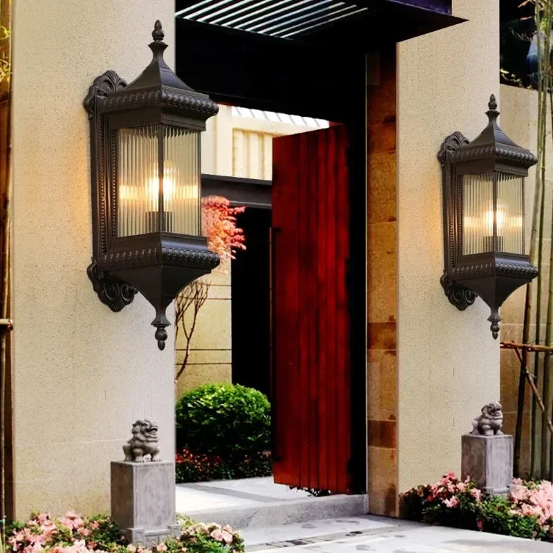 Ener Exterior Pagoda Wall Light | Celestre