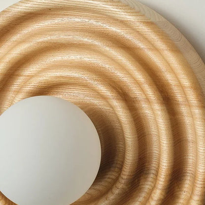 Rinu Round Ripple Wall Light | Celestre
