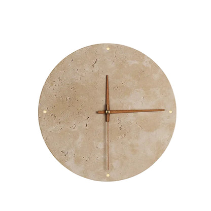 Trem Travertine Clock Wall Light | Celestre