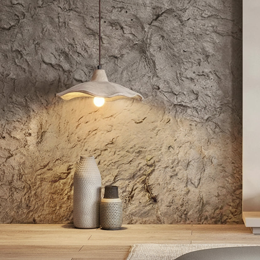 Niro Scalloped Bell Pendant Light Small | Celestre