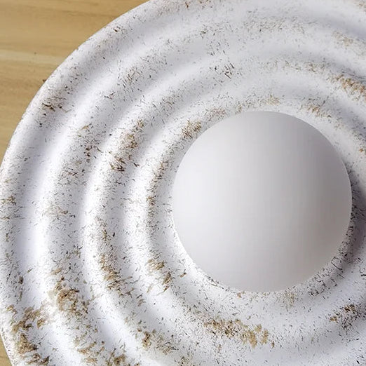 Zien Round Ripple Wall Light | Celestre