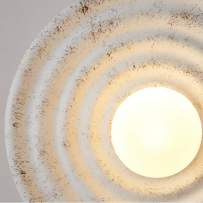 Zien Round Ripple Wall Light | Celestre