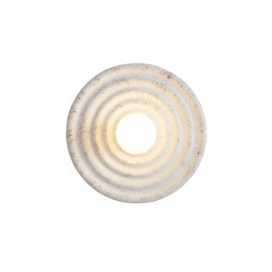 Zien Round Ripple Wall Light | Celestre