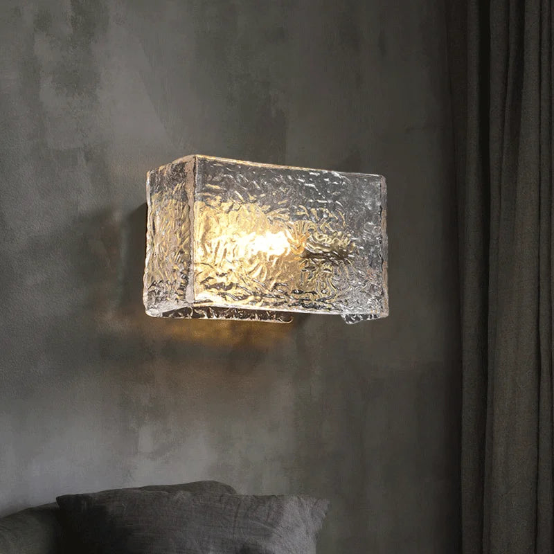 Ariz Ripple Glass Wall Light | Celestre