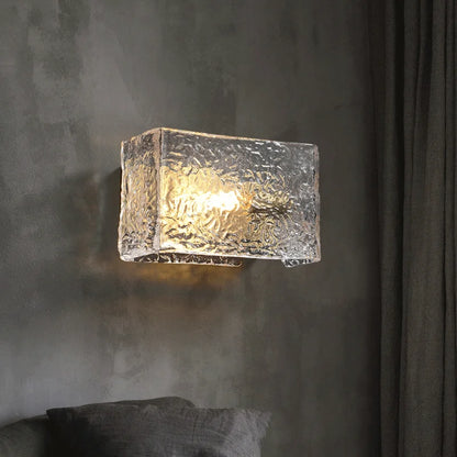 Ariz Ripple Glass Wall Light | Celestre