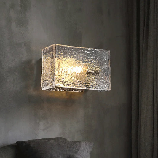 Ariz Ripple Glass Wall Light | Celestre