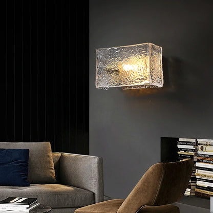 Ariz Ripple Glass Wall Light | Celestre