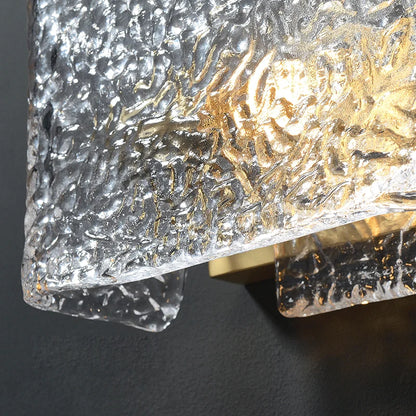 Ariz Ripple Glass Wall Light | Celestre