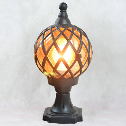 Arek Lattice Cage Pillar Light | Celestre