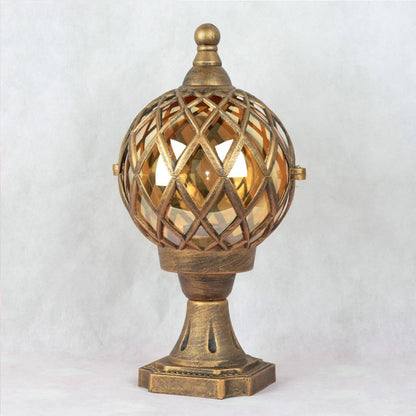 Arek Lattice Cage Pillar Light | Celestre